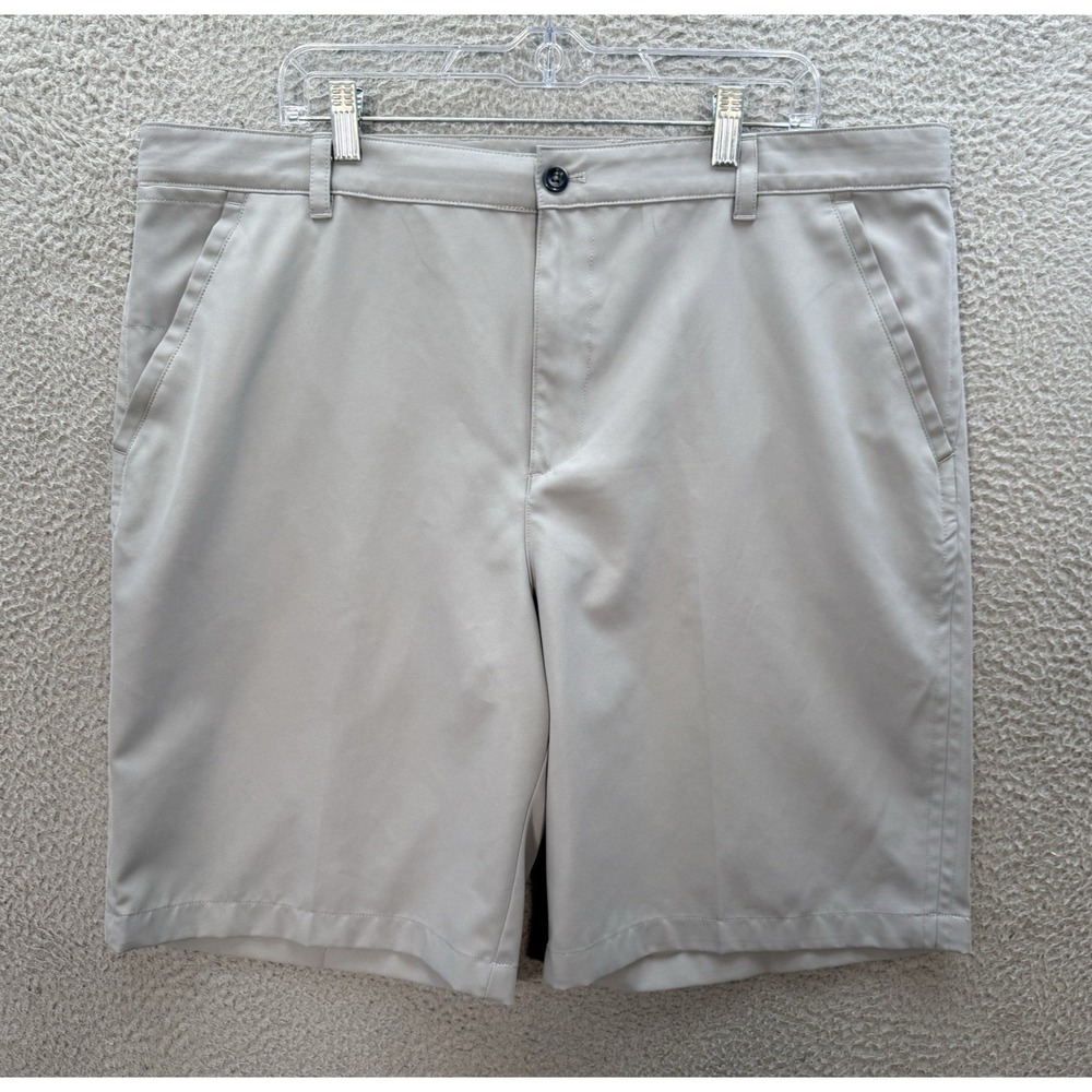 Izod Golf Shorts Mens 40 Gray PerformX‎ Stretch Lightweight Golfing Preppy